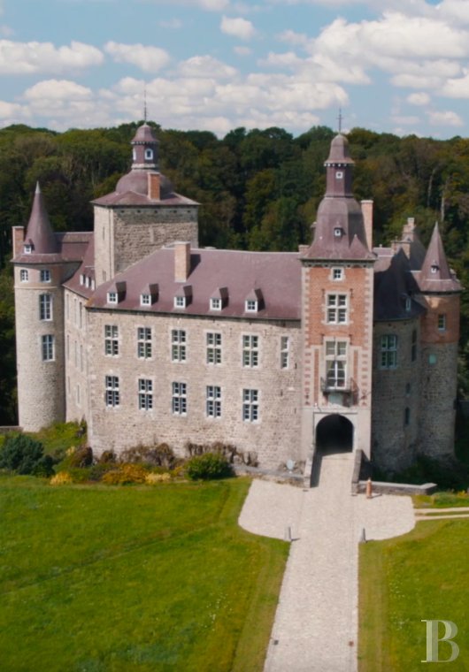 A chateau-fortress with a one hundred hectare estate in the county of Namur, to the south of Brussels in Belgium - photo  n°2